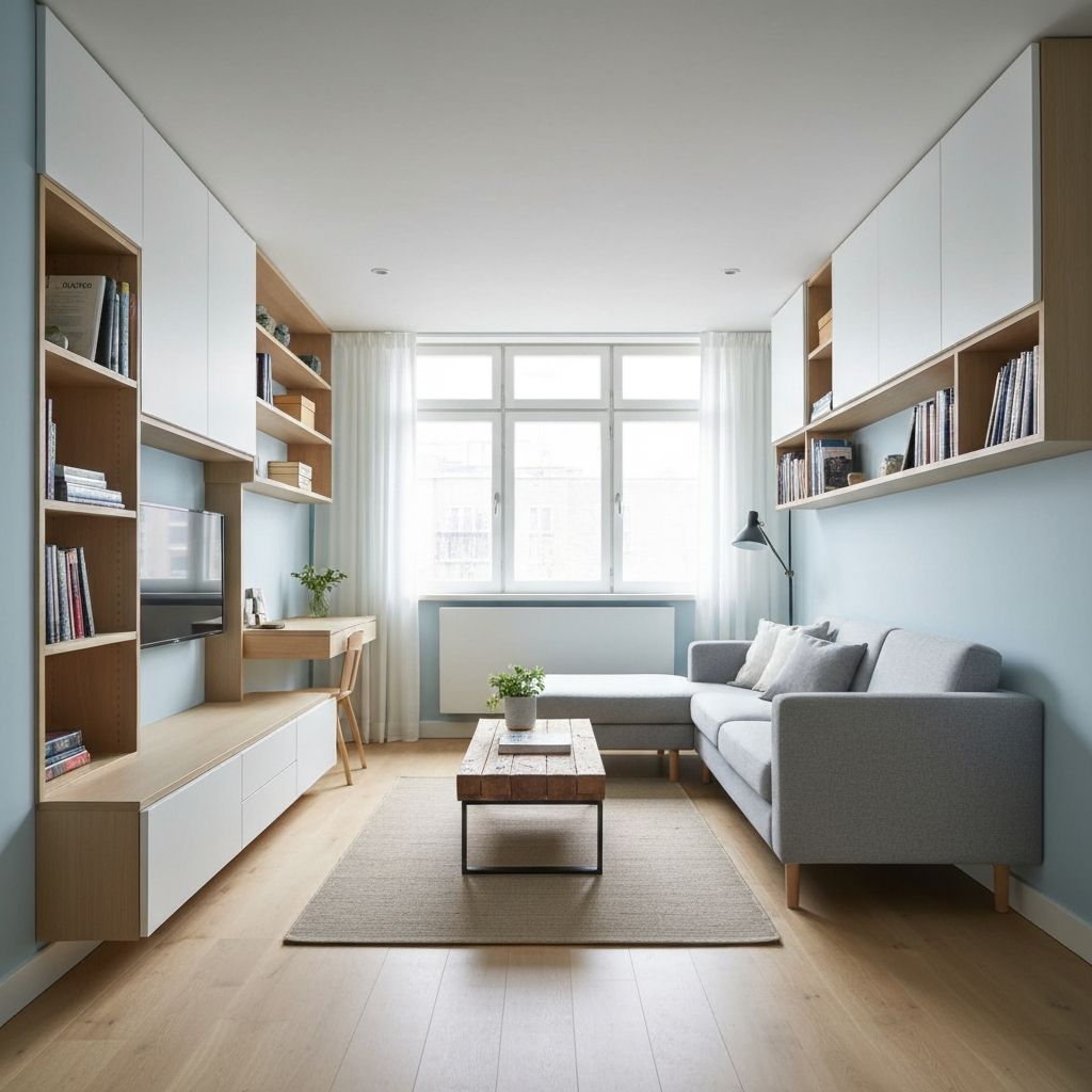 Компактный интерьер